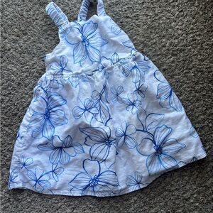 GAP Blue and White Floral Dress
